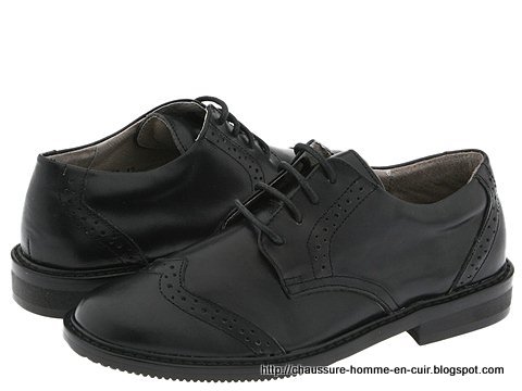 Chaussure homme en cuir:chaussure-634495