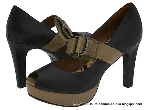 Chaussure homme en cuir:homme-634523