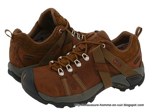 Chaussure homme en cuir:homme-634575