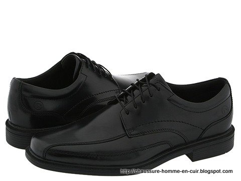 Chaussure homme en cuir:cuir-634629