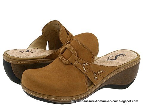 Chaussure homme en cuir:homme-634647