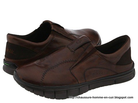 Chaussure homme en cuir:cuir-633415