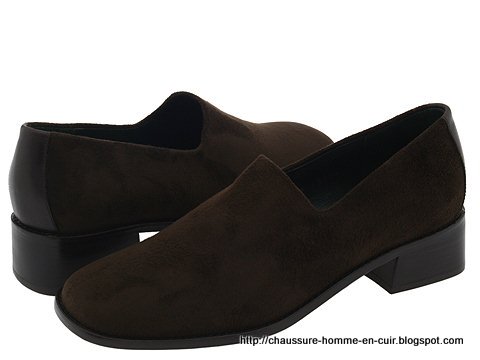 Chaussure homme en cuir:homme-634789