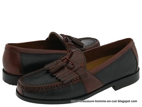Chaussure homme en cuir:cuir-634928