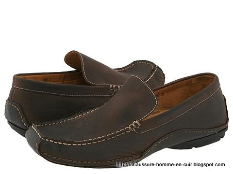 Chaussure homme en cuir:cuir-635354
