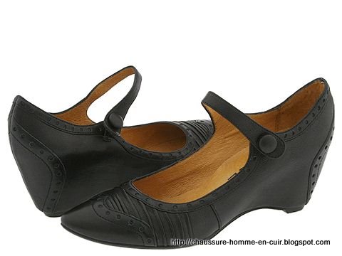 Chaussure homme en cuir:cuir-635412
