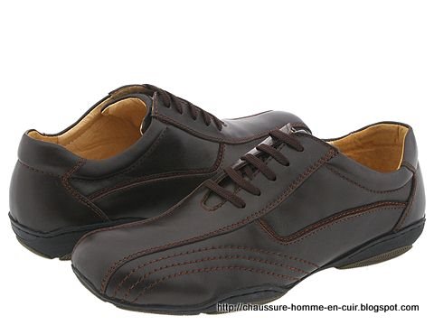 Chaussure homme en cuir:en-635461
