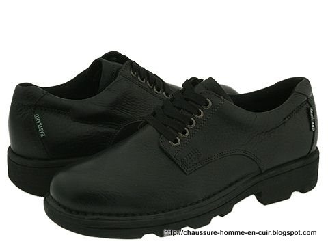 Chaussure homme en cuir:cuir-635522