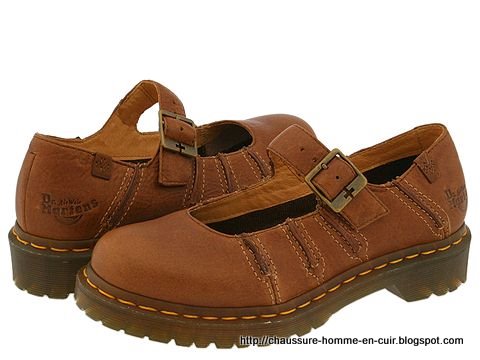 Chaussure homme en cuir:chaussure-635588