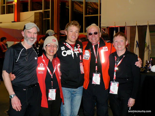 My parents, Brian, Elaine and I at the Canada House
