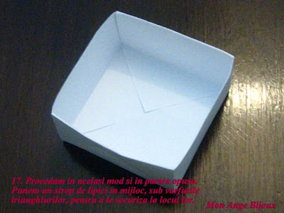 Tutoriale Handmade * Arts & Crafts *: Tutorial cutii simple - Tehnica  Origami