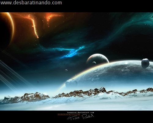 wallpapper desbaratinando planetas papeis de parede espaço planets space (4)