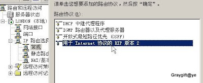 设置RIP协议