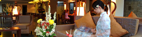 Lobby lounge Ramayana Hotel