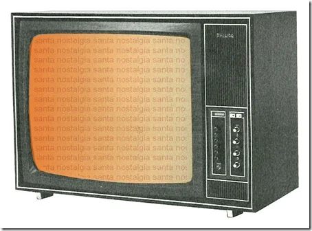 televisao antiga santa nostalgia