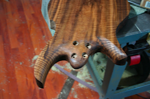 ... so i hit it with a thin coat of tung oil! Wow!