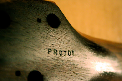 Proto 1 gets its markings on the back of the headstock and inside the neck pocket.