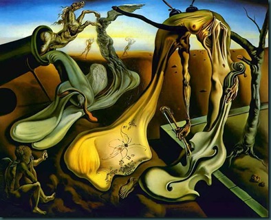 daddy long legs of the evening hope - Salvador Dalí