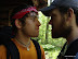 Staring contest... Fight!