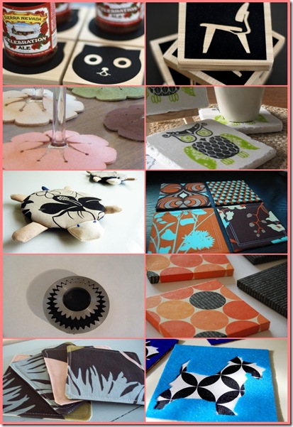 etsy coasters tile