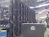 One of the LED HD video walls being built & cabled.