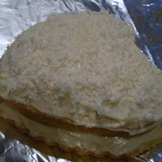 Rum Caramel Cake  (Cake Mix)