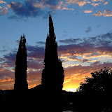 Sonnenuntergang in der Provence