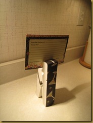 recipe holder 025