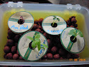 1 week: seedlings coming along.