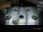 nursery AG now starting 1 carmen pepper, 3 profusion zinnia, 3 kaboko chinese cabage (front)