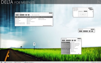 Delta_,windows style xp theme download，xp佈景主題vista，visual styles，xp佈景主題教學下載，桌面改造，桌面美化，破解xp佈景主題限制