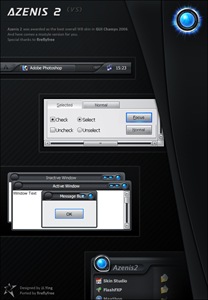 Azenis_2,windows style xp theme download，xp佈景主題vista，visual styles，xp佈景主題教學下載，桌面改造，桌面美化，破解xp佈景主題限制