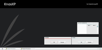 KnasXP_by_lassekongo83,windows style xp theme download，xp佈景主題vista，visual styles，xp佈景主題教學下載，桌面改造，桌面美化，破解xp佈景主題限制