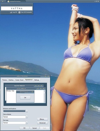 Vattna,windows style xp theme  download，xp佈景主題vista，visual styles