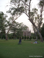 Rest at Lodhi Gardens, Delhi