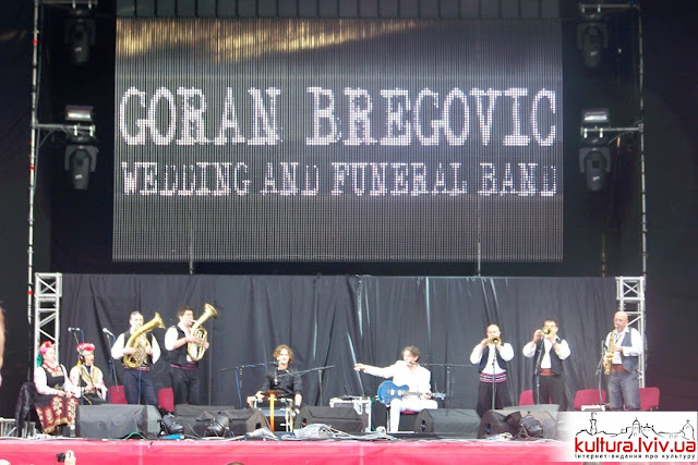Фото з виступу Goran Bregovic Wedding and Funeral Band