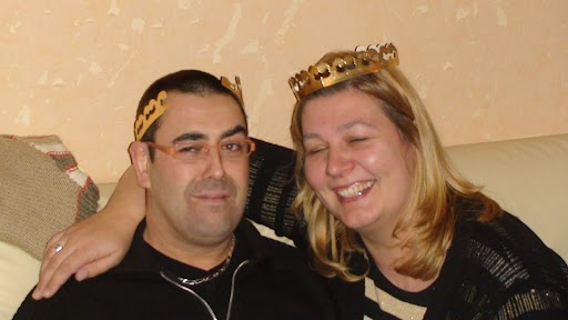 En attendant Noah ... Jules César et Cléopâtre se sont invités pour la galette. DSC02596.JPG