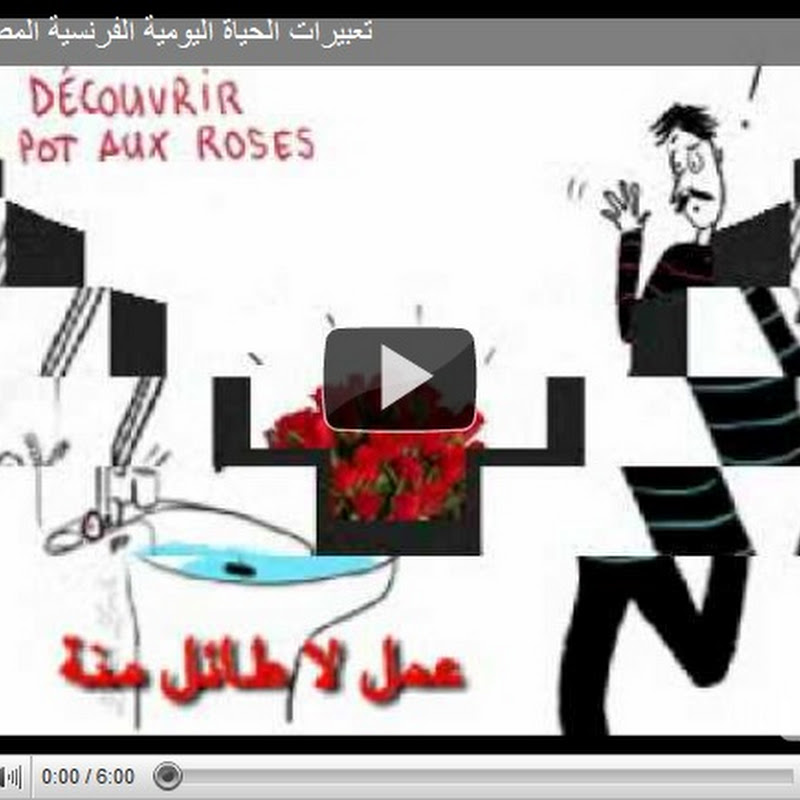 تعبرات فرنسية للحياة اليومية