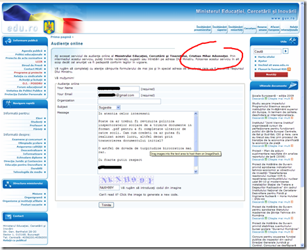 ministerul educatiei