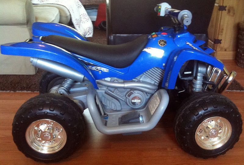 Modified Power Wheels chozian's 12V Dumar Yamaha Raptor 660R Quad