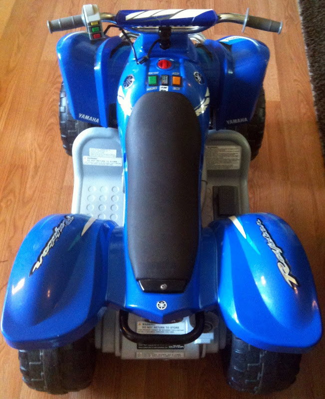 Modified Power Wheels chozian's 12V Dumar Yamaha Raptor 660R Quad