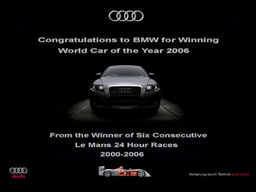 AUDI POSTER AUDI