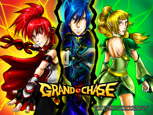 Grand Chase Wallpaper. Level-Up! Strategy Guides Category By: Liza Limsiaco