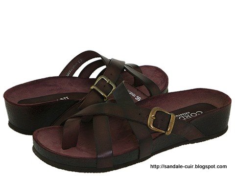 Sandale cuir:sandale-684625