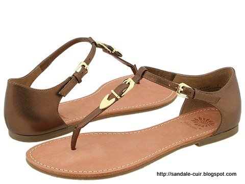 Sandale cuir:sandale-685016