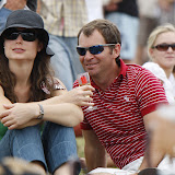 Kumeu Beer &amp; Wine Festival Kumeu Show Grounds Kumeu Saturday 9th February 2008. Glenn Mills from St Heliers and Elizabeth McArdle (left) from Melbourne enjoy the festival. Photo Credit: Shane Wenzlick