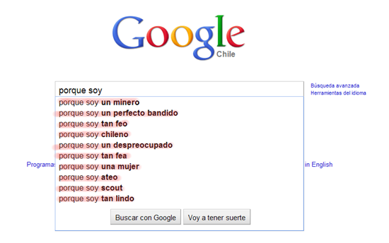Búsquedas raras en Google 5 Búsquedas raras en Google 5