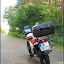 Motorrad August 2008 &ndash; und so sieht das ganze von hinten aus