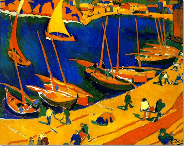 derain - Port de Peche, Collioure (1905) derain - Port de Peche, Collioure (1905)