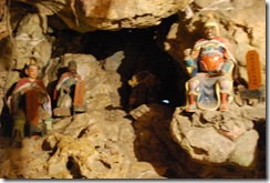 Cave status of emperors in Beihui Park